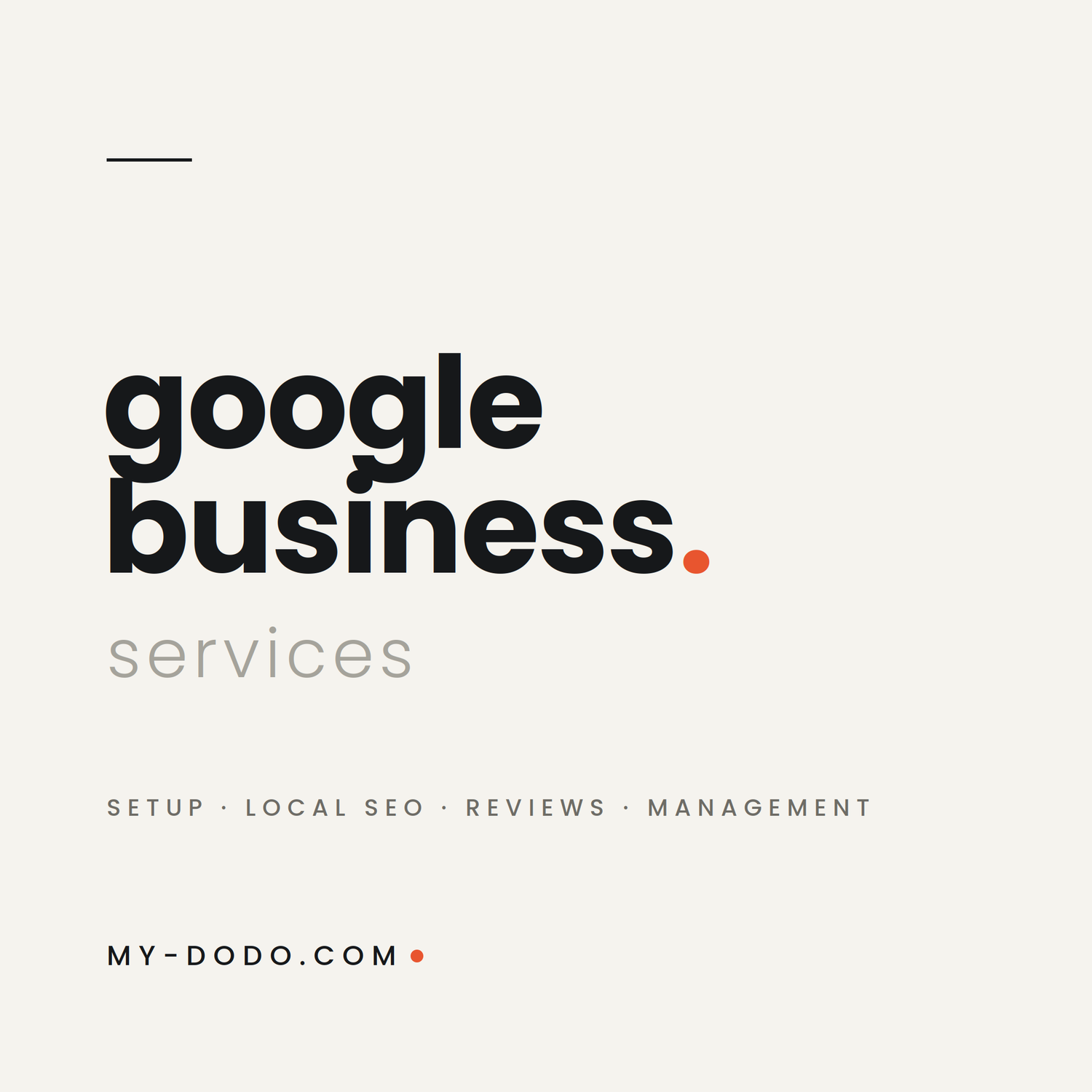 Google Business Management