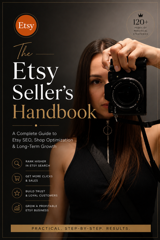 The Etsy Seller's SEO Handbook | Complete Etsy SEO Guide to Rank Higher & Get More Sales
