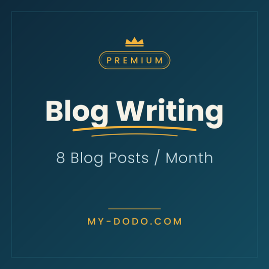 Blog Writing — PREMIUM | 8 SEO Blog Posts / Month